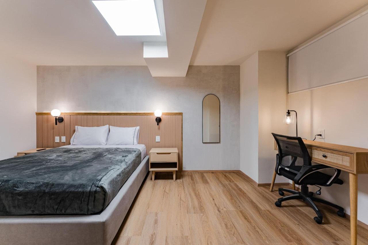 Escandon Suites By Escajal Rooms Mexico City Ngoại thất bức ảnh